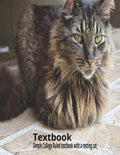 Cat Resting College Ruled Textbook: a Simple Textbook with a Cat Resting | 8.5 X 11 | 100 Pages | Textbook | Notebook | College Ruled | Single Subject | Writing for School, Education, or Leisure